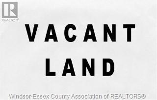 Vacant Land — V/l Mayfair, LaSalle, Ontario