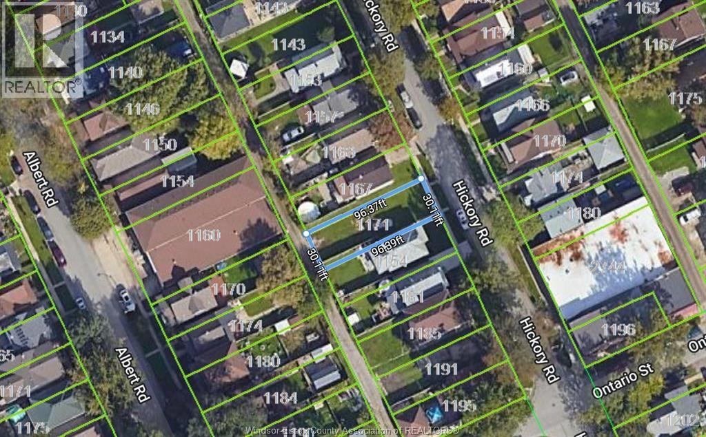 Vacant Land — 1171 Hickory Road, Windsor, Ontario