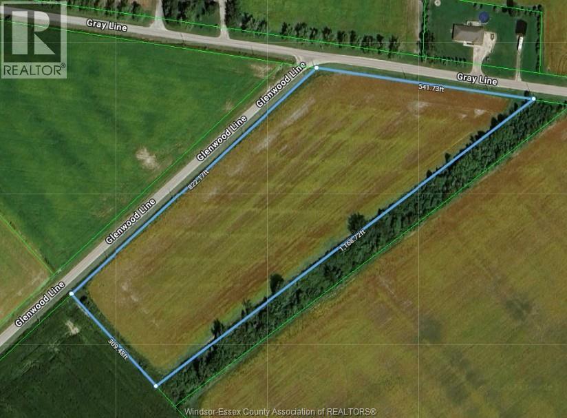 Vacant Land — V/l Gray Line, Merlin, Ontario