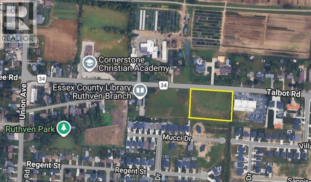 Vacant Land — V/l Talbot Road, Kingsville, Ontario