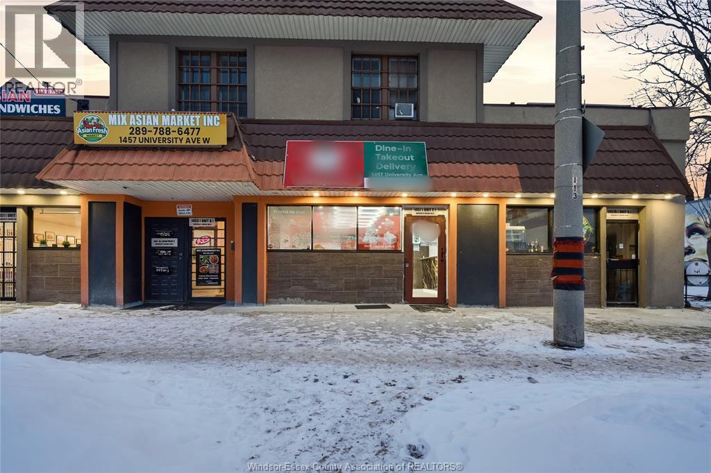 Business — 1457 University Avenue, Windsor, Ontario