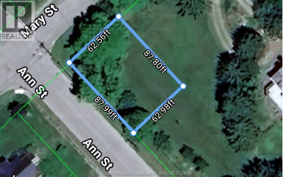 Vacant Land — 57 Mary Street, Thamesville, Ontario