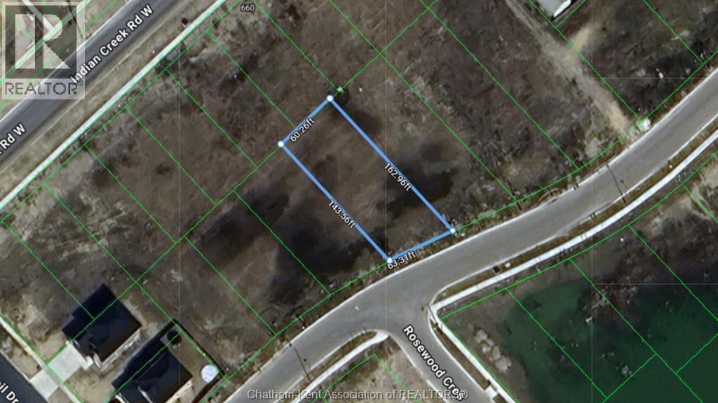 Vacant Land — 23 Rosewood Crescent, Chatham, Ontario