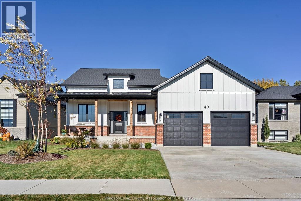 Single Family — 43 Belleview Drive, Cottam, Ontario