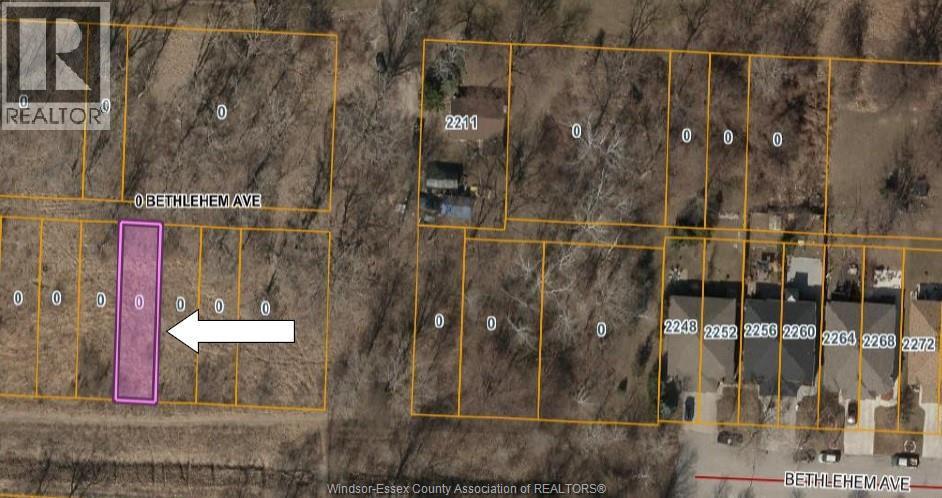 Vacant Land — V/l Bethlehem, Windsor, Ontario