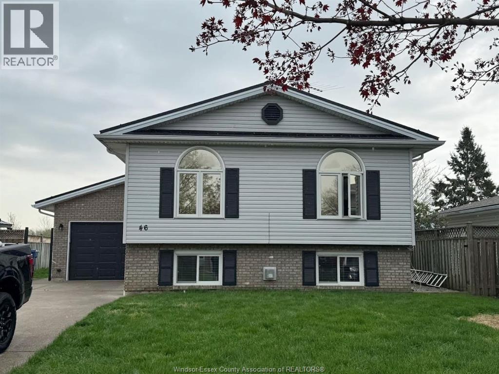 Single Family — 46 Indiana Place, Amherstburg, Ontario
