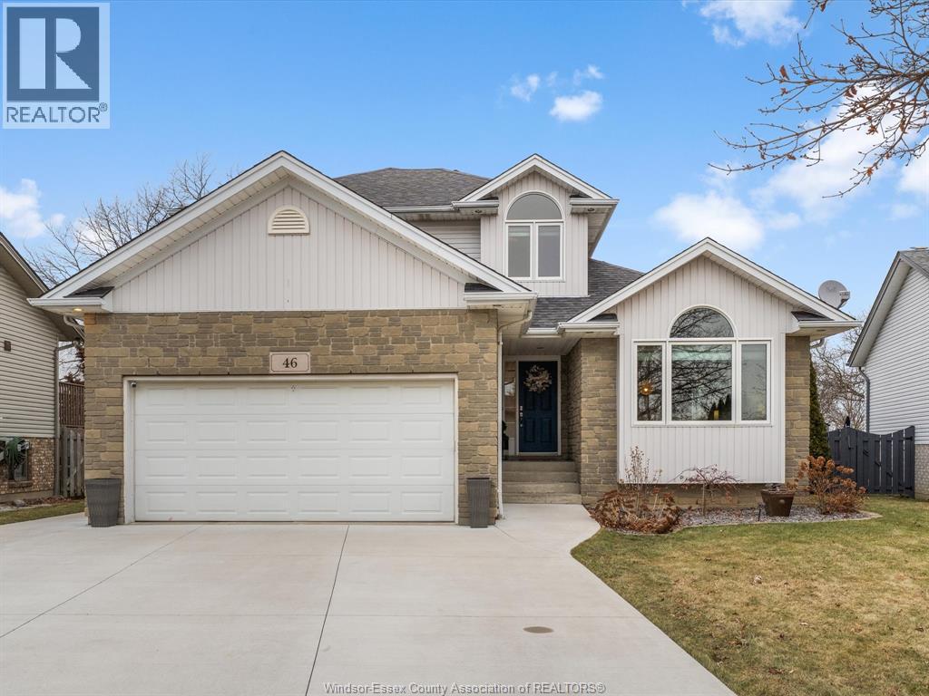 Single Family — 46 Brush Crescent, Amherstburg, Ontario