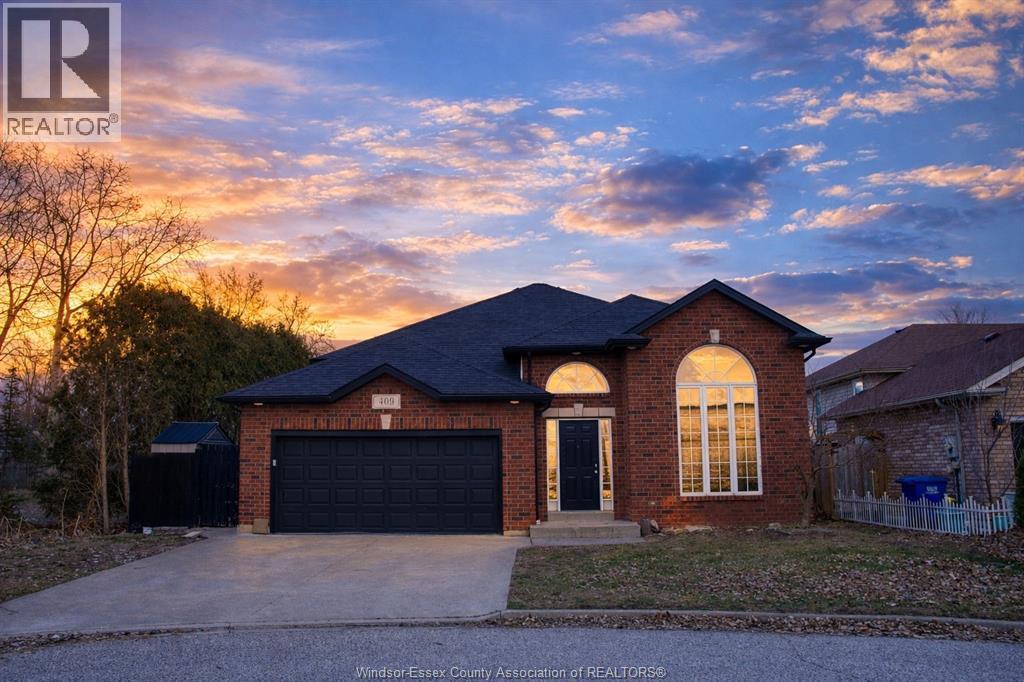 Single Family — 409 Rene Drive, LaSalle, Ontario