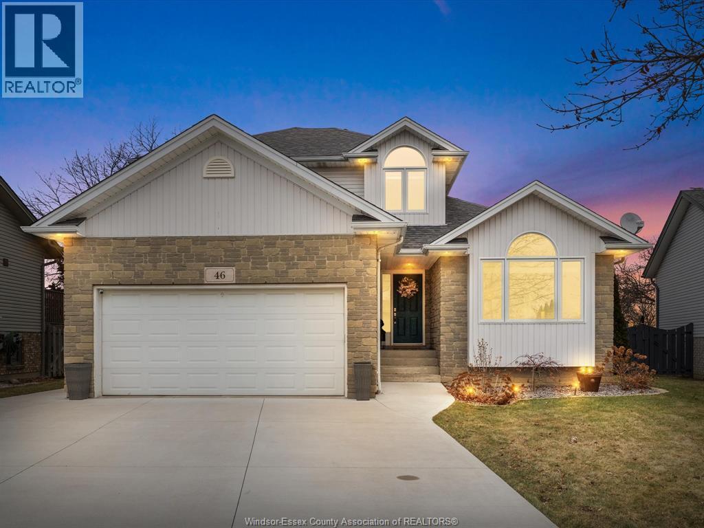 Single Family — 46 Brush Crescent, Amherstburg, Ontario