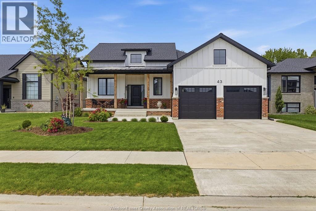 Single Family — 43 Belleview Drive, Cottam, Ontario