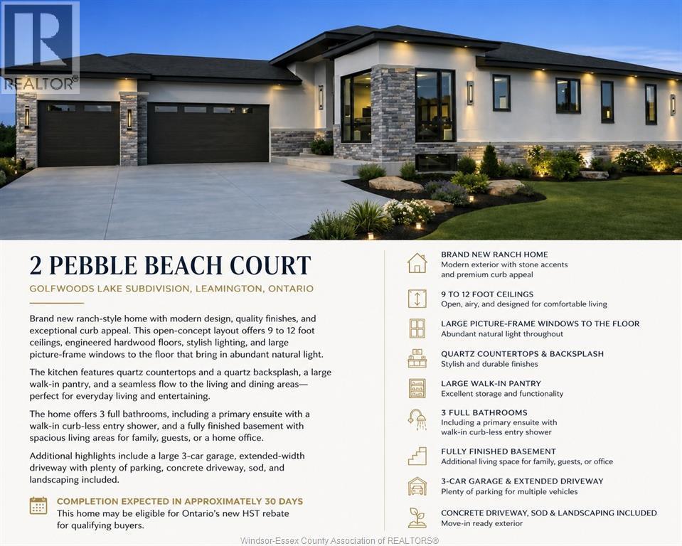 2 Pebble Beach Court, Leamington — photograph 3