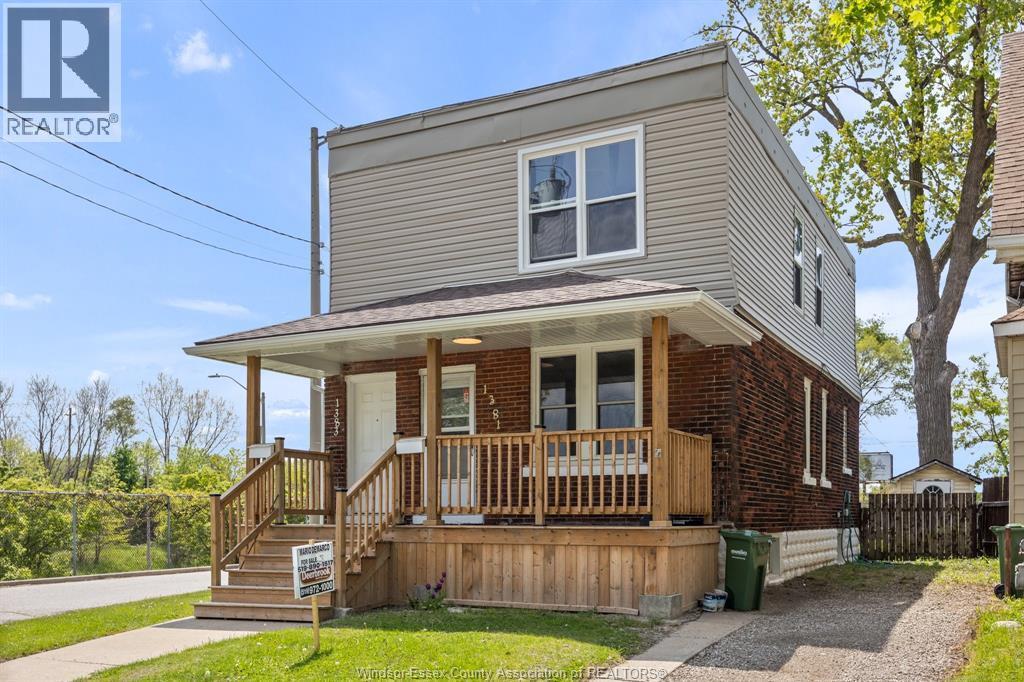 Single Family — 1381-83 Wellington, Windsor, Ontario