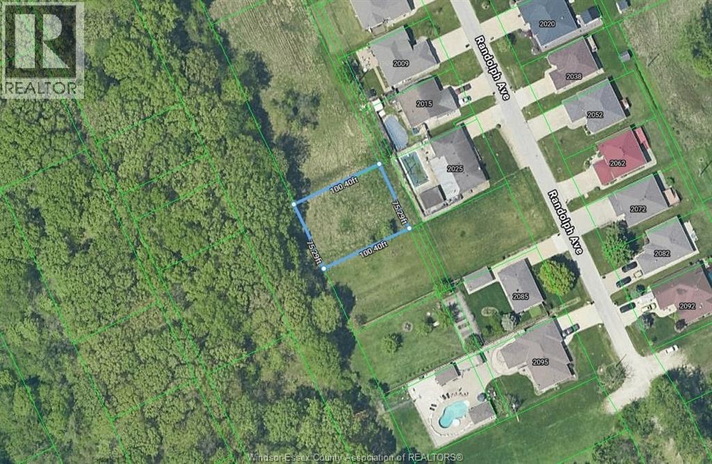 Vacant Land — V/l St. Patrick's Avenue, Windsor, Ontario