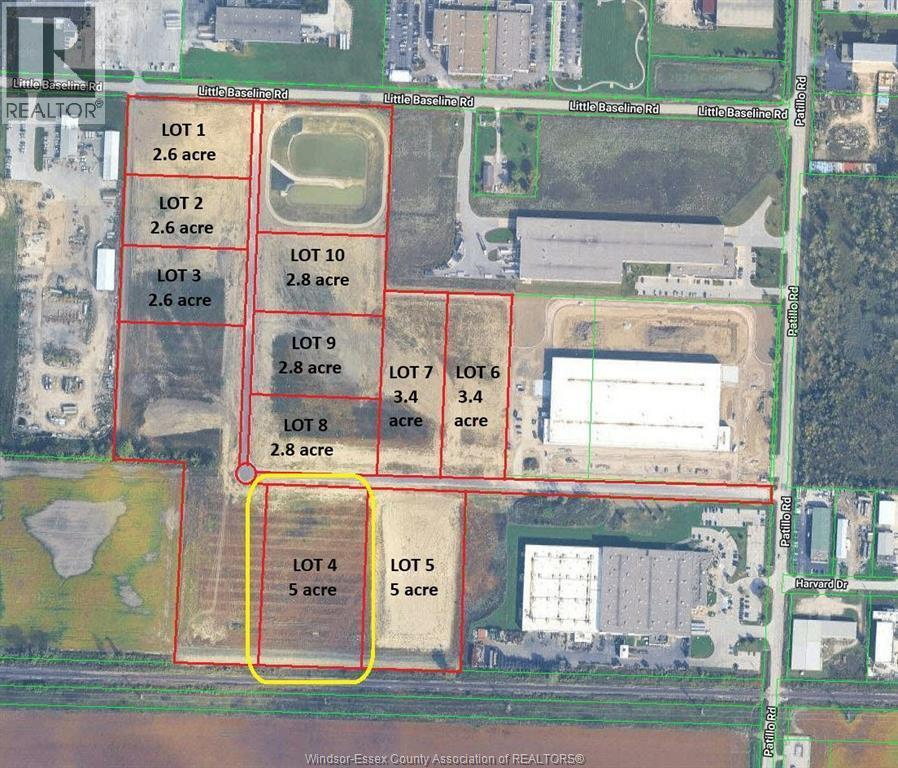 Vacant Land — 625 High Tech Drive, Lakeshore, Ontario