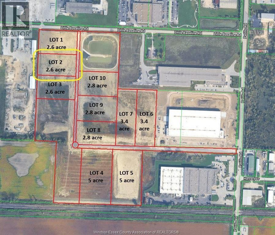 Vacant Land — 605 High Tech Drive, Lakeshore, Ontario