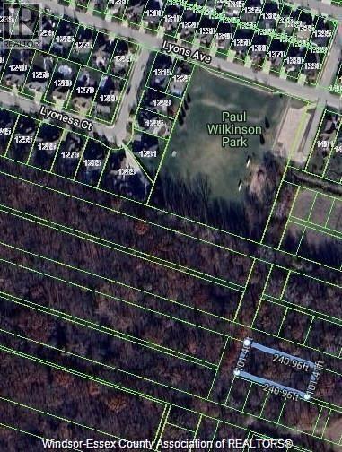 Vacant Land — V/l Onaway, LaSalle, Ontario