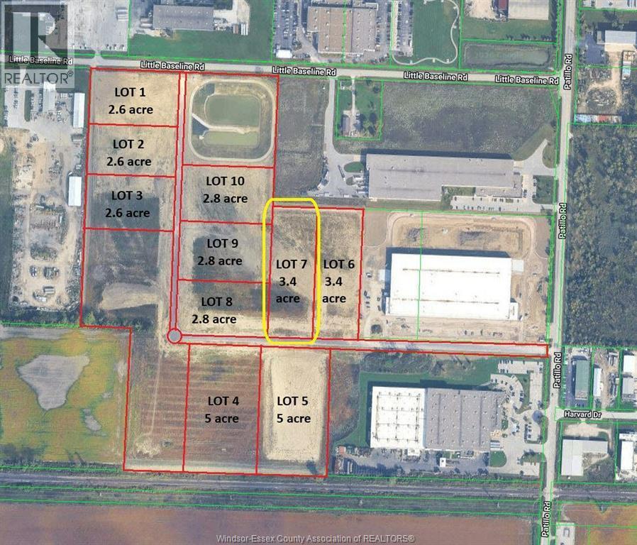 Vacant Land — 616 High Tech Drive, Lakeshore, Ontario
