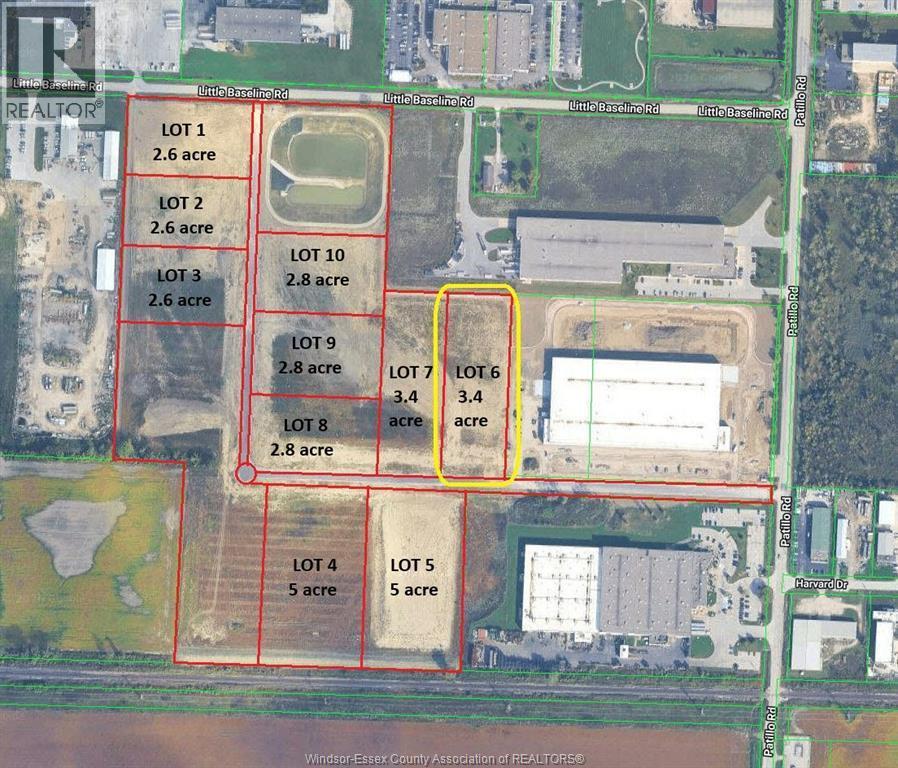 Vacant Land — 620 High Tech Drive, Lakeshore, Ontario