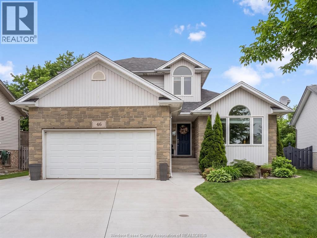 Single Family — 46 Brush Crescent, Amherstburg, Ontario
