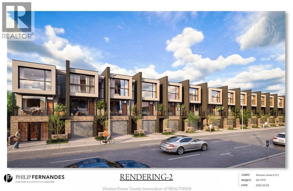 Multi-family — Block 3 Pelissier Street, Windsor, Ontario