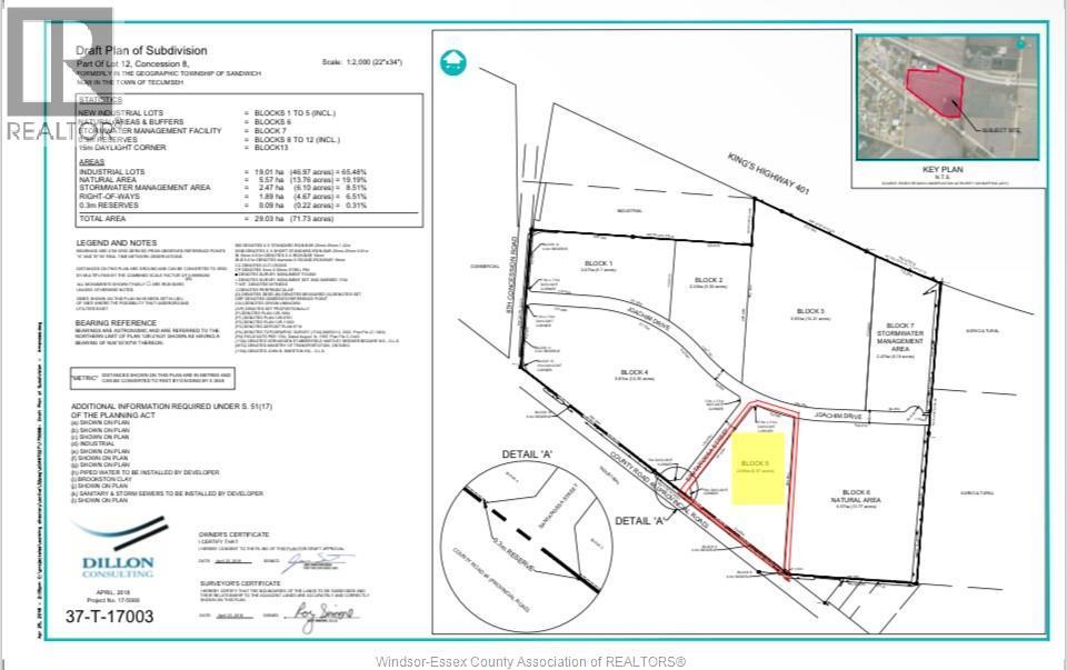 Vacant Land — 5000 Santarossa, Tecumseh, Ontario