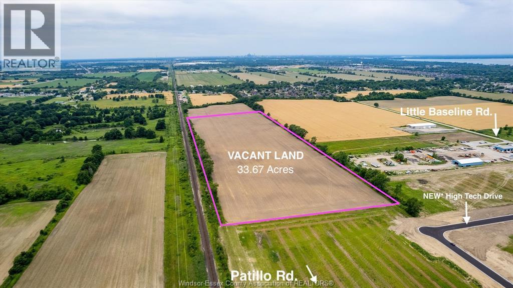 Vacant Land — V/l Patillo Road, Lakeshore, Ontario