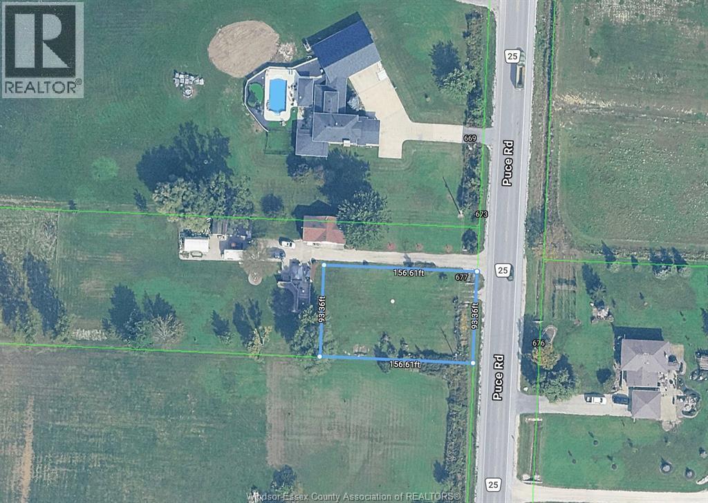 Vacant Land — 677 Puce Road, Lakeshore, Ontario