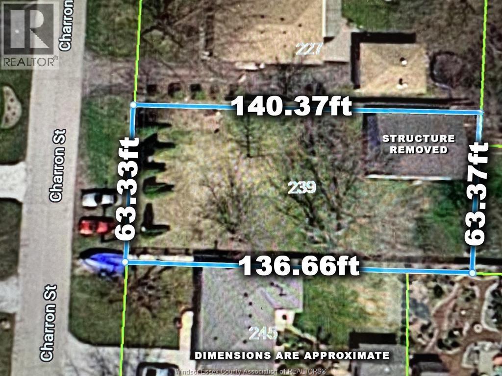 Vacant Land — 239 Charron, Lakeshore, Ontario