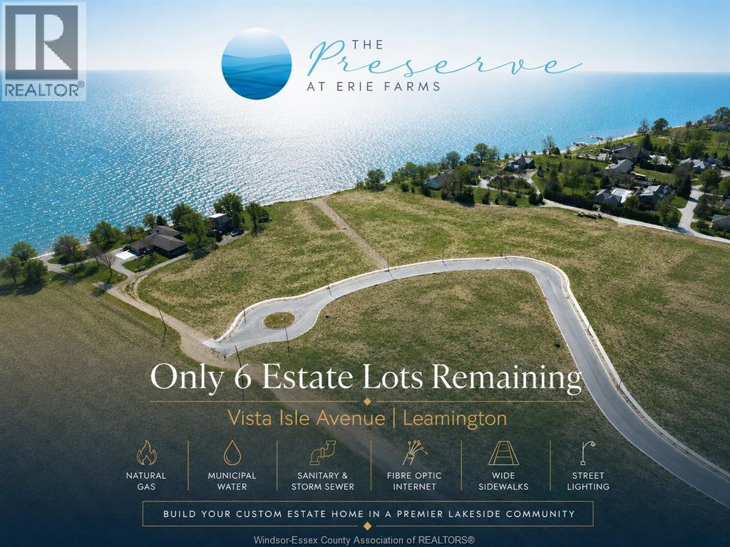 Vacant Land — 15 Vista Isle Avenue, Leamington, Ontario