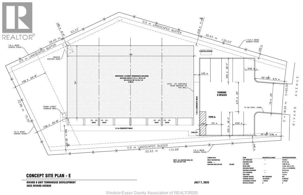 Vacant Land at 3025 Rivard, Windsor — photograph 2