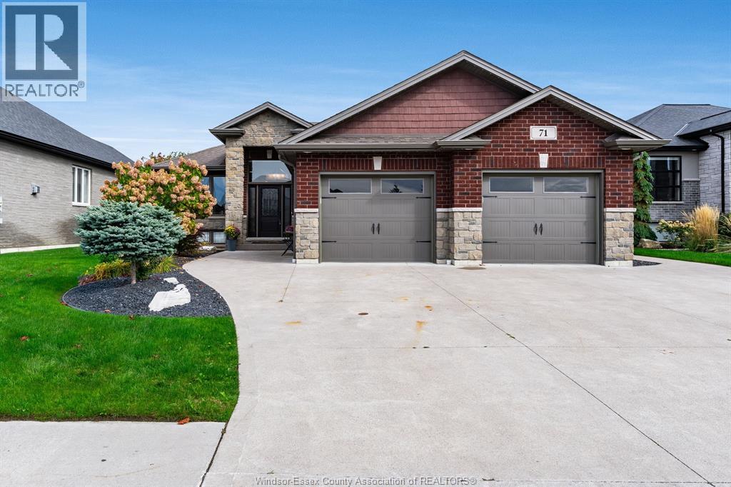Single Family — 71 Conservation Boulevard, Kingsville, Ontario