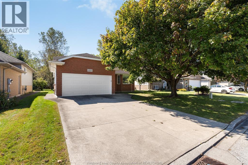 Single Family — 2311 Amy Lynn Park, Windsor, Ontario